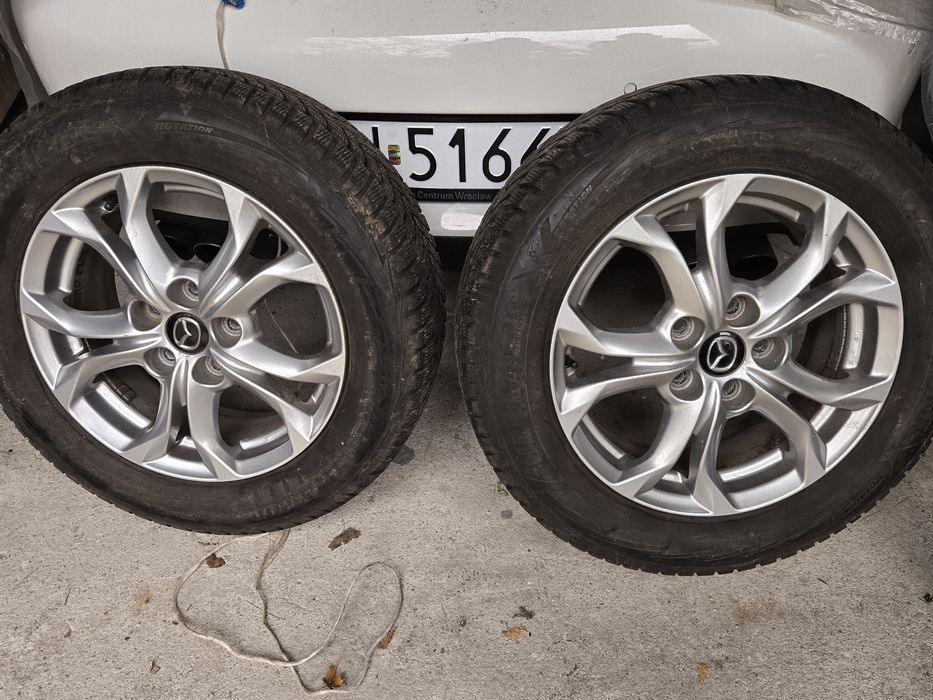 Kola 16 Mazda .opony zimowe ponad 8mm.