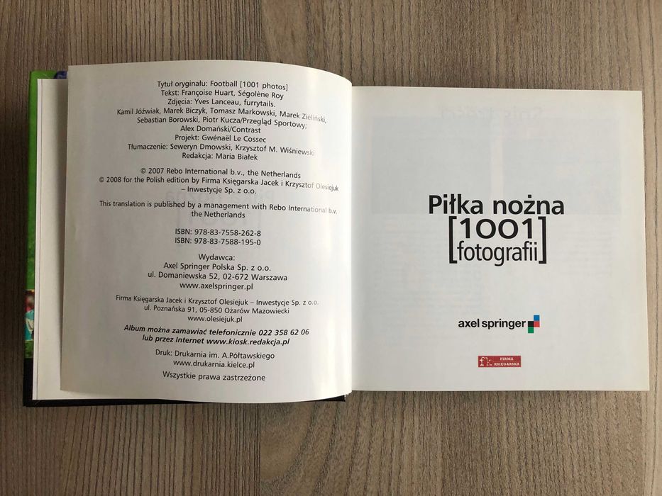 Piłka nożna. 1001 fotografii