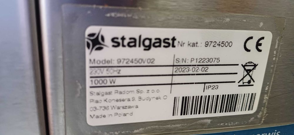 Podgrzewacz do frytek