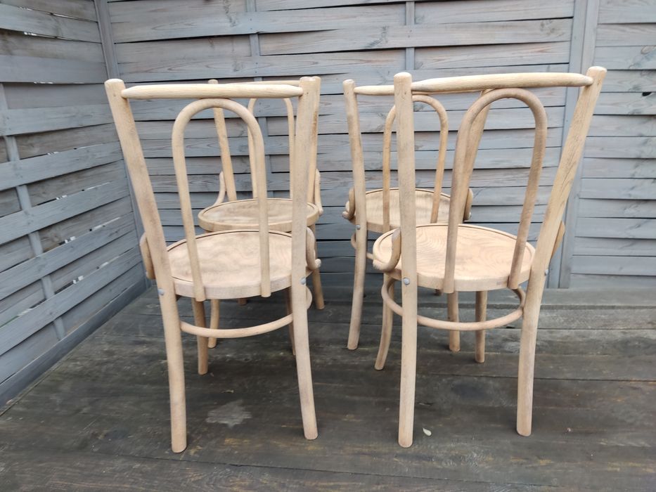 Krzesła Thonet Fameg Radomsko wyszlifowane 4szt