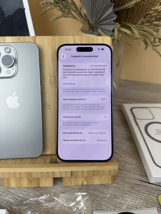 100% акб iPhone 15 pro 128/ 256 gb Titanium Neverlock Apple Айфон про