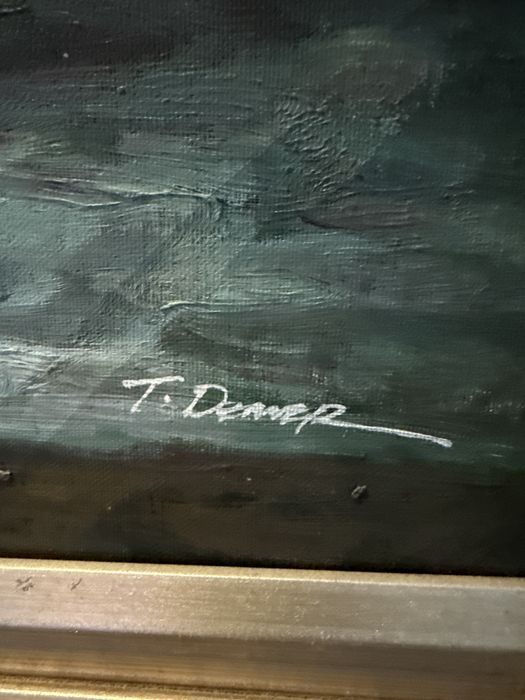 Obraz w drewnianej ramie