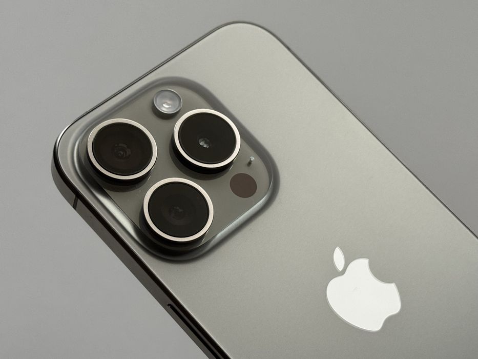  iPhone 15 Pro Natural Titanium JAK NOWY 100% oryginalny z zestawem