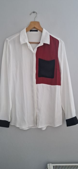 Mohito Śnieżnobiała  lekka koszula