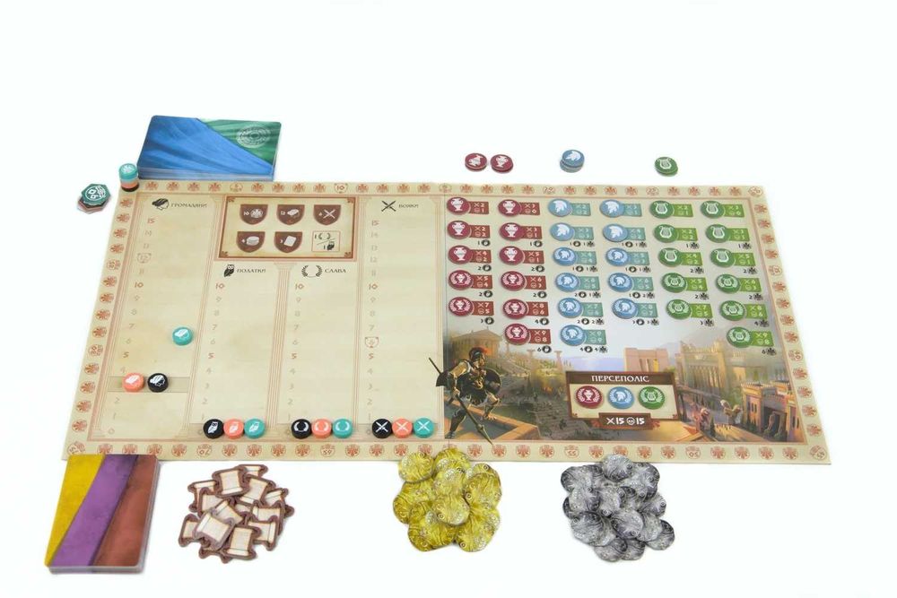 [UA] Настільна гра Хора. Розквіт імперії (Khora): нова, у плівці