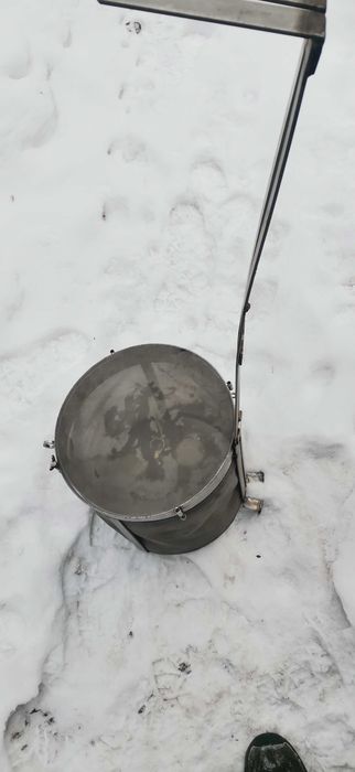 Kosz filtr nierdzewny 30x30 z zakryciem