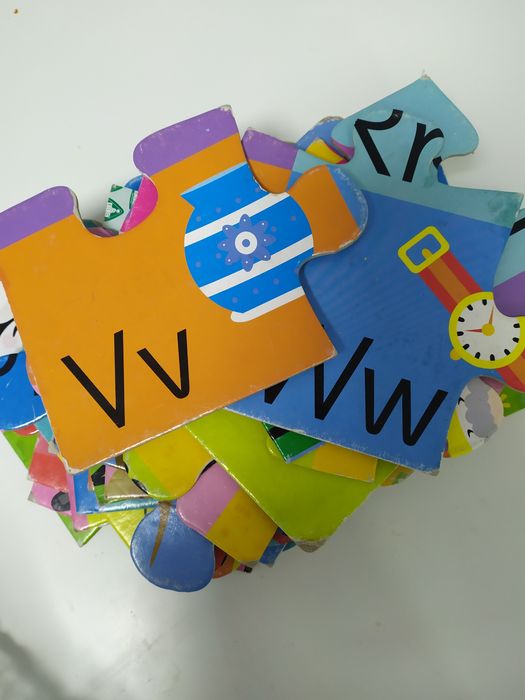 Пазлы английский алфавит пазли англійський алфавіт абетка великий