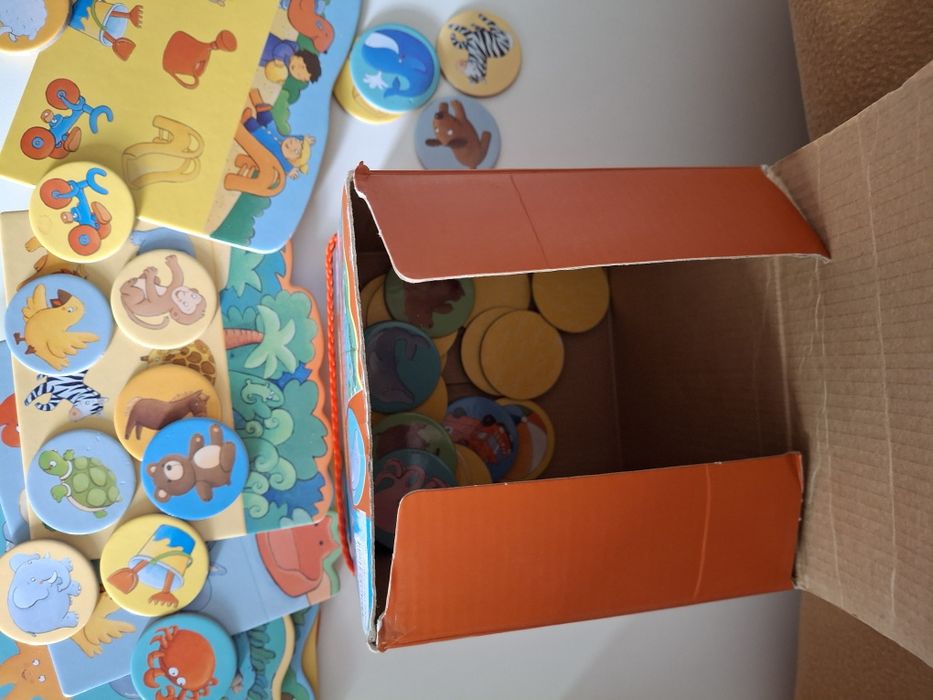 Гра Дитяче лото Тварини від Djeco детское лото Животные від 2 років