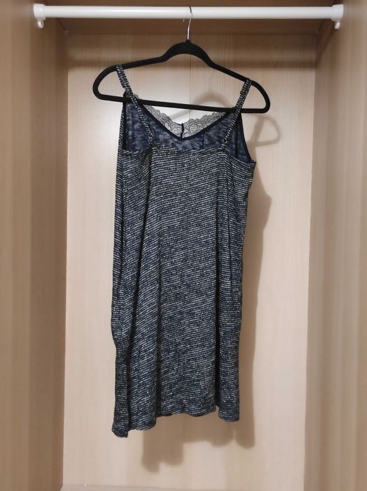 Camisa de noite estilo lingerie