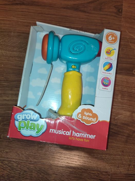 Muzyczny młotek Grow&Play