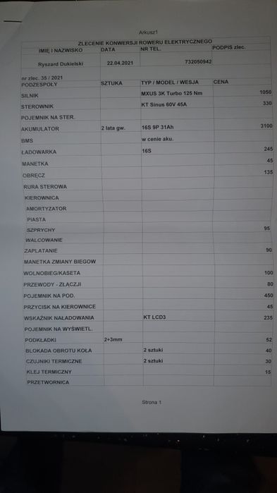 Rower elektryczny Cube 29"