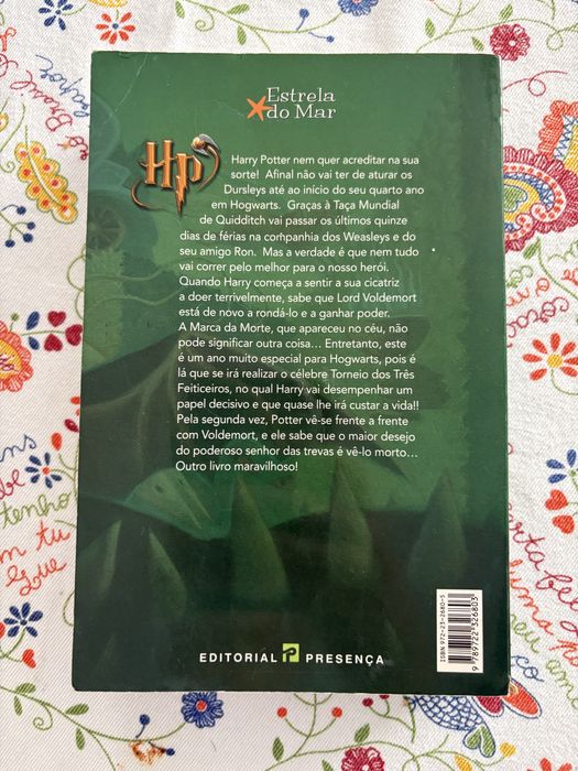 Livro Harry Potter e o Calice de Fogo 1ª edição