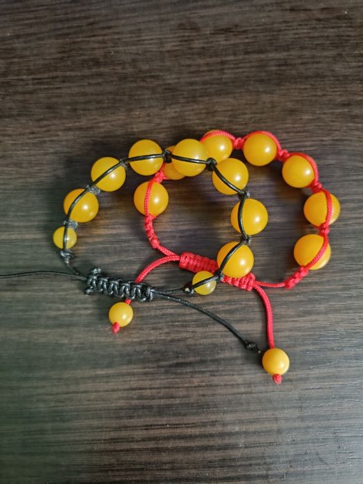 Браслет,бурштин прес