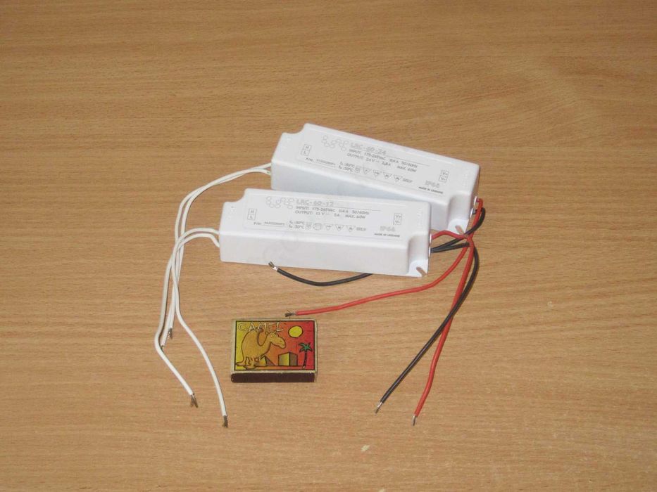 Блоки питания 12/24 вольта 60 ватт с защитой IP66 LRC-60