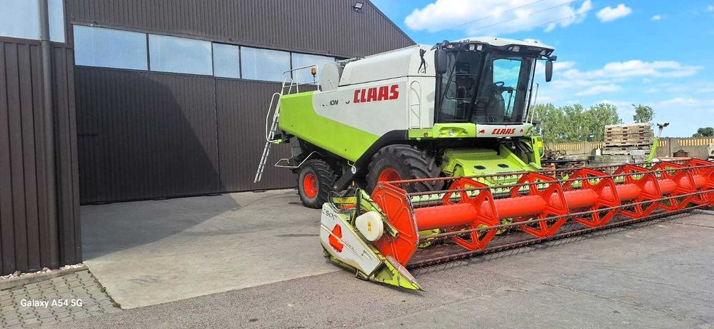 Kombajn zbożowy Claas Lexion 570 (2004) Po przeglądzie