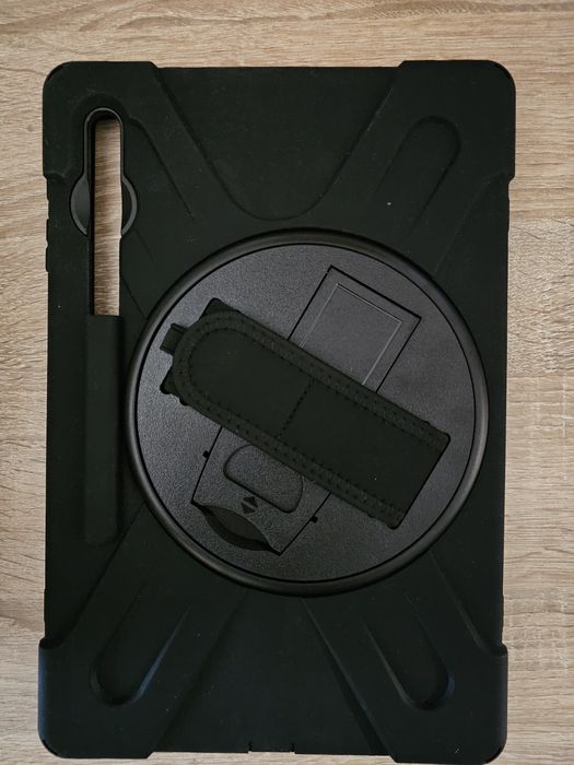 Etui Samsung Galaxy tab s7 plus pokrowiec Galaxy tab s7 + czarne 360