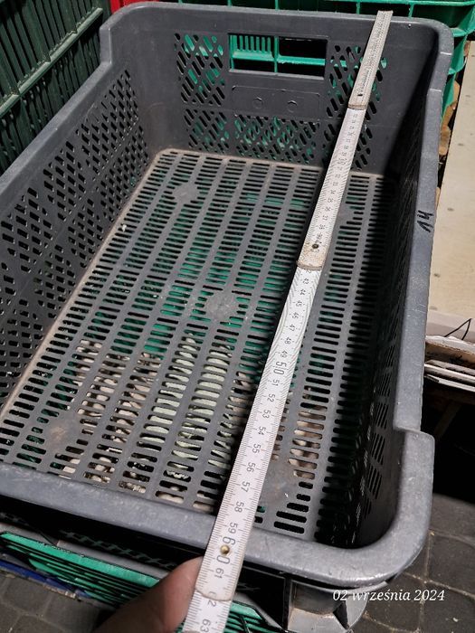 Skrzynki plastikowe 15kg