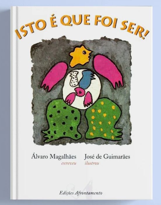 Antigo livro do pintor José de Guimarães