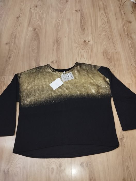 Okazja! Nowy Elegancki Swetr Damski, Młodzieży z Metką.
