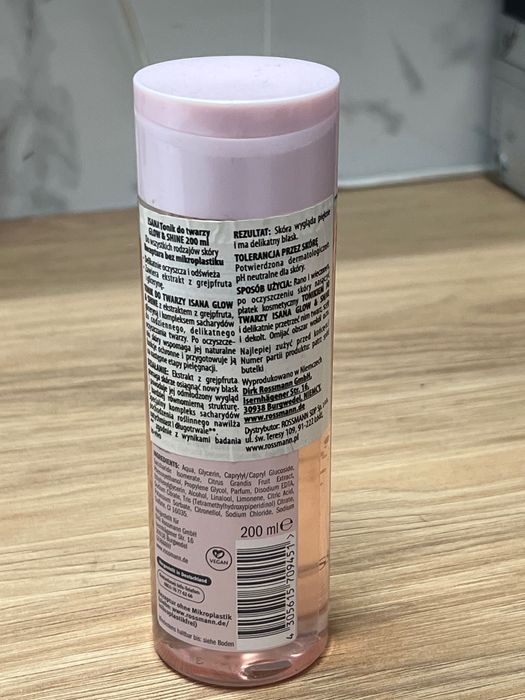 Tonik do twarzy Isana Glow & Shine