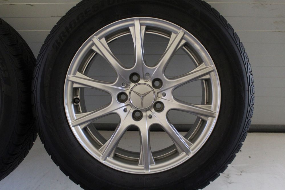 koła zima alu mercedes a b c a205 16 5x112 et38