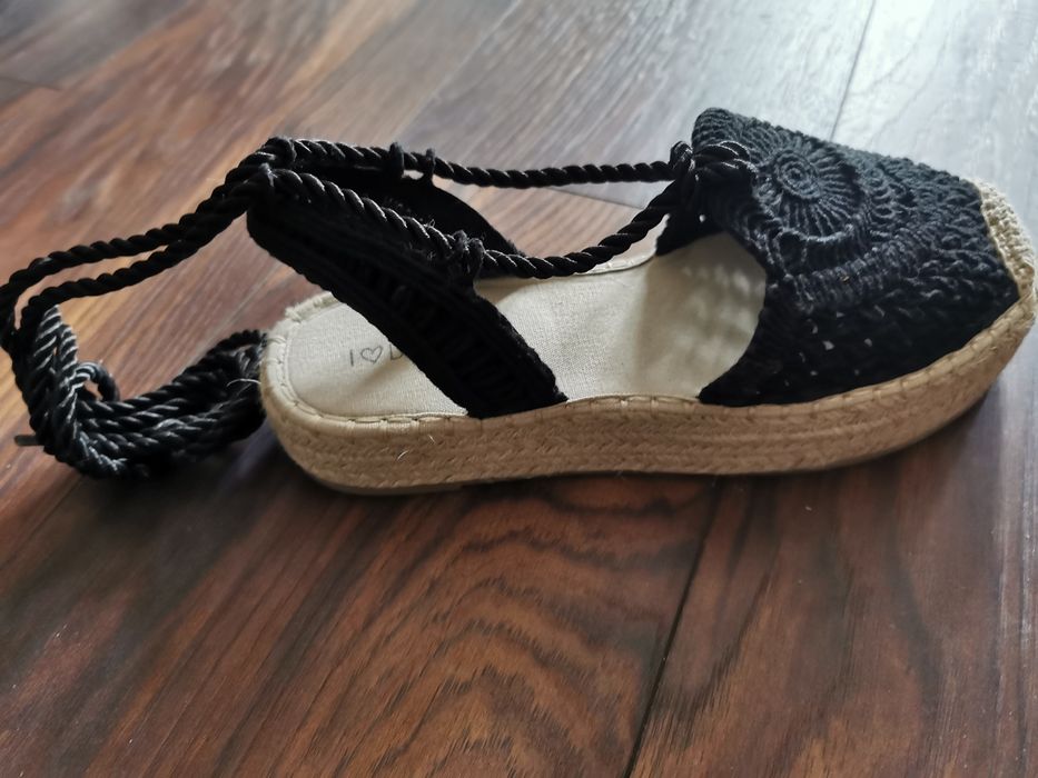 Espadryle plecione DeeZee