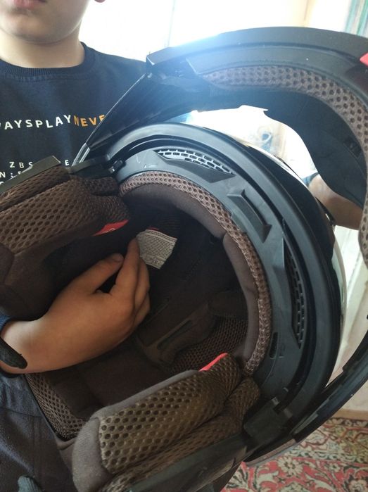 Шлем новый! Helhjelm