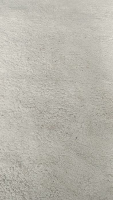 Dywan biały pluszowy 117x170