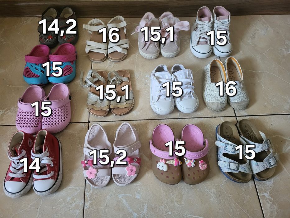 Гарне взуття для дівчинки / хлопчика ( Puma, Crocs,  Converse,  Zara, Primark,  Disney)