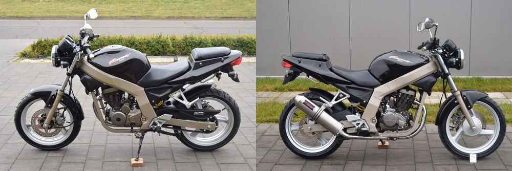 Daelim Roadwin 125 VJ piękny stan, 1 ręka, oryginał, DE, na kat. B***