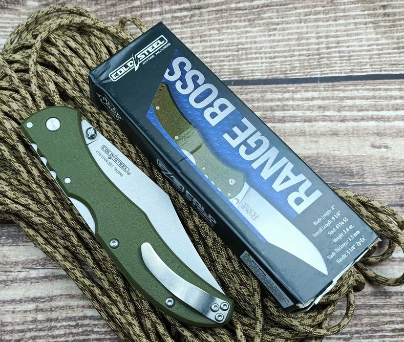Брелок EDC фолдер Cold Steel Range Boss