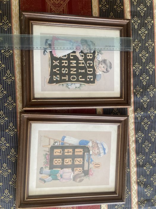 Quadro moldura e passepartout quadros serigrafia