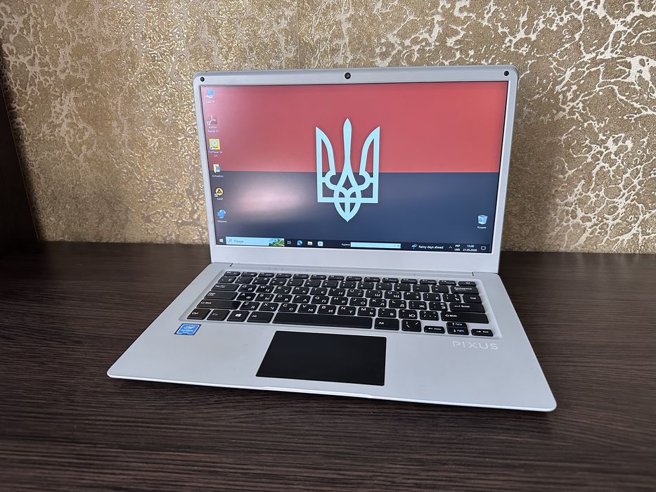 Ноутбук Pixus Rise 14 / IPS Full HD / 4GB DDR4 / SSD+SATA / Windows 10
