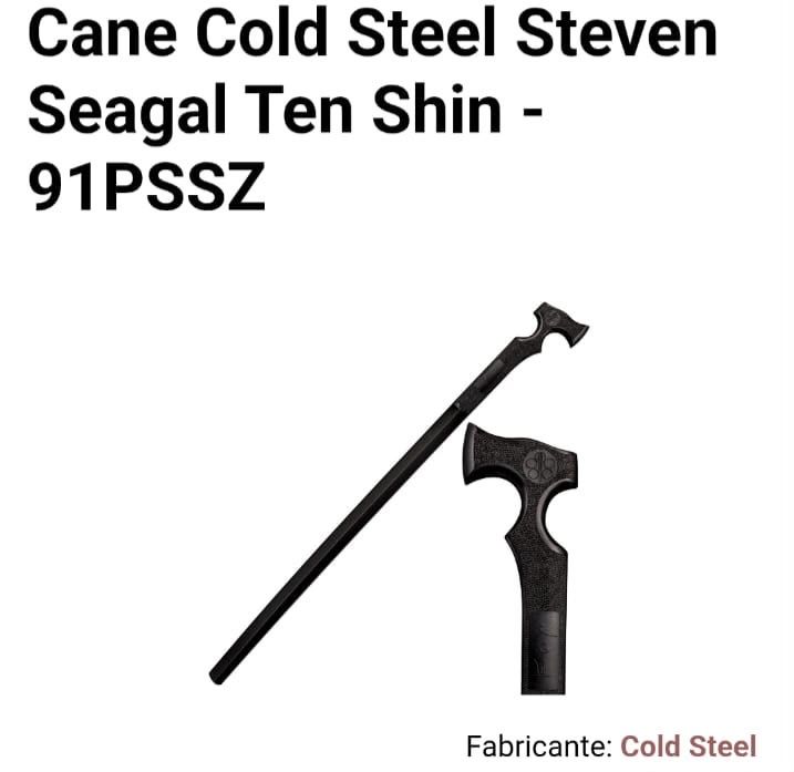 Cane Cold Steel Steven Seagal Ten Shin - 91PSSZ
