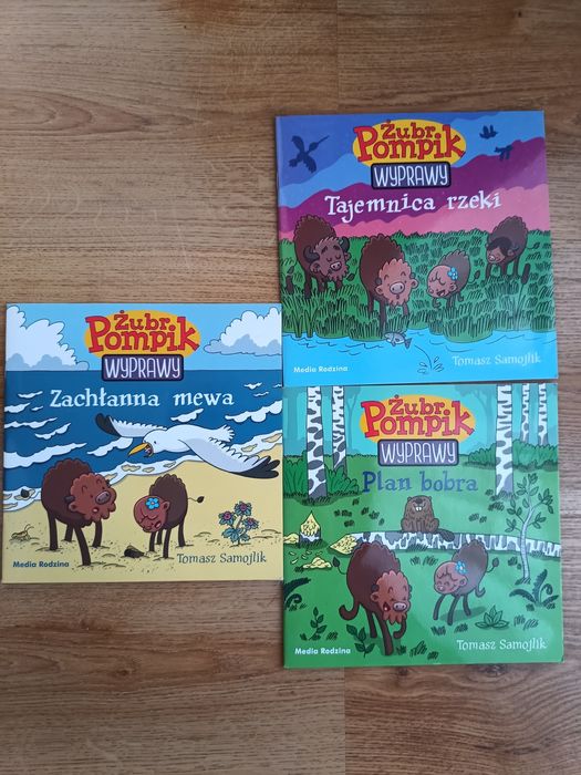 Żubr Pompik Wyprawy Części 1, 3 i 6