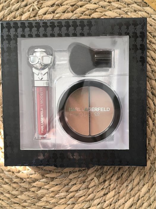 Błyszczyk Bronzer + Pędzelek Zestaw Karl Lagerfeld