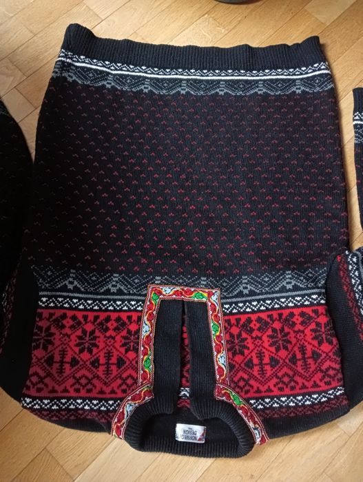 Męski sweter wełniany XL/XXL Tyroll Alpy wełna Norway woll