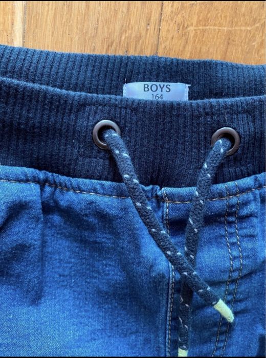 Joggery spodnie jeansowe chlopoece rozm 164