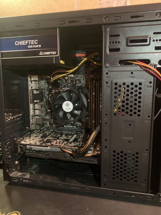 Ігровий ПК GTX 1060 | i5-7500 | 16GB DDR4 | SSD | WI-FI