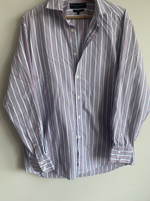Koszula premium - Gavies & Hawkes - paski- made in italy