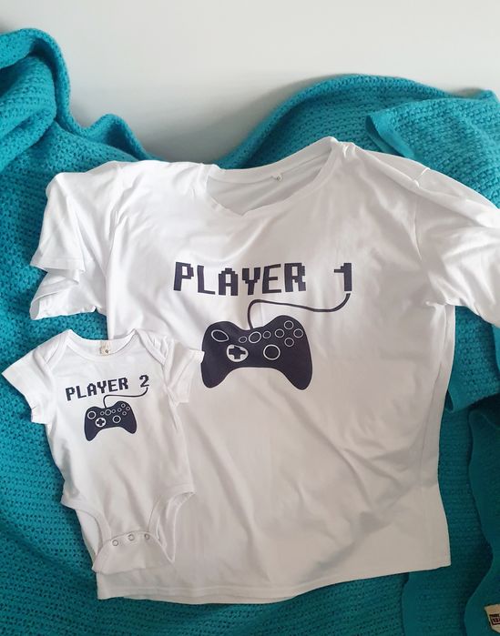 zestaw tata syn XL 62 ps pad koszulka body