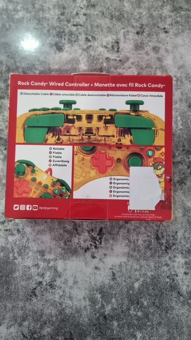 Comando Nintendo switch super Mario