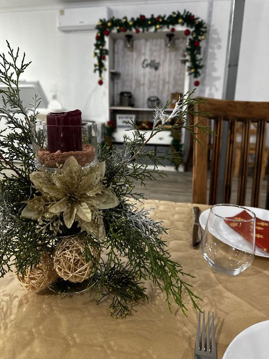 Espaço para jantares de Natal