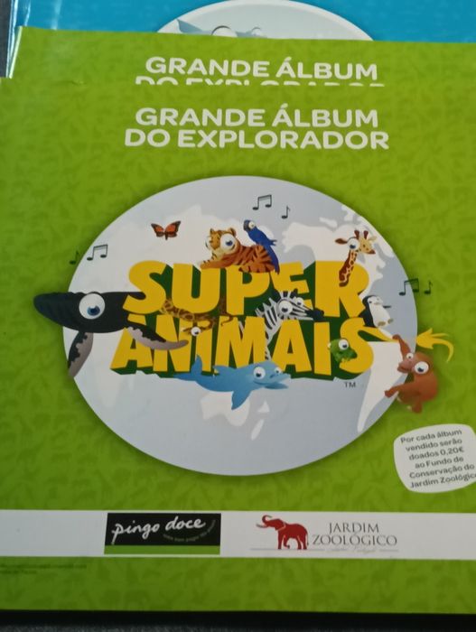 Cadernetas Super Animais