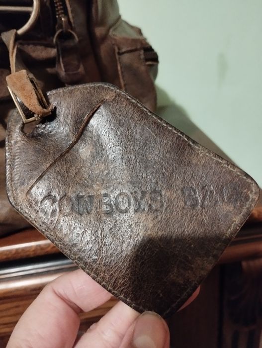 орігінальна чоловіча шкіряна сумка Cowboys Bag