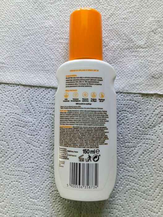 Kolastyna Emulsja do opalania w sprayu SPF30 150ml