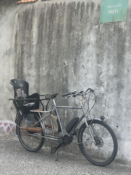 Bicicleta long tail eletrica de carga | custom made