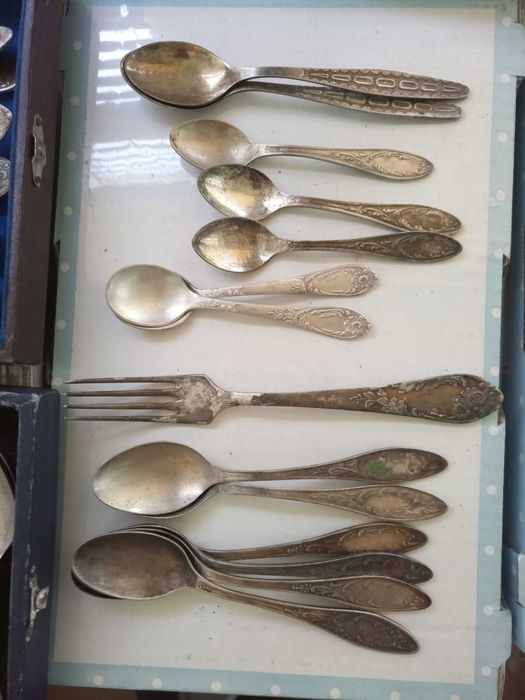 Мельхиор ложки вилки ссср