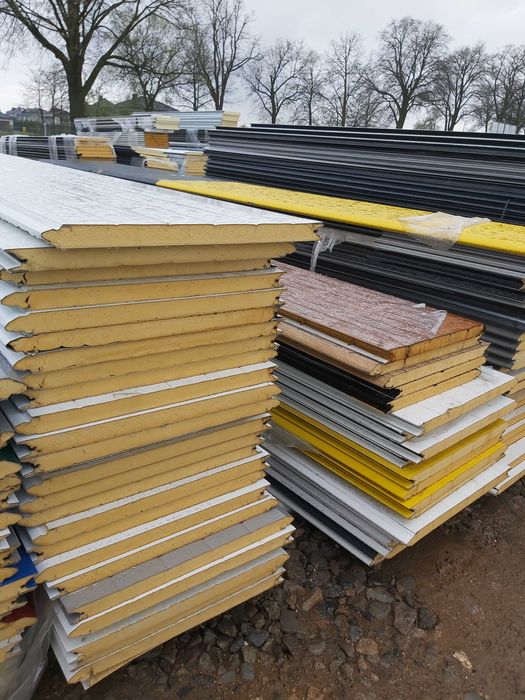 Płyta warstwowa ścienna 40mm/biała,grafit,srebrna,czarna !!! Transport