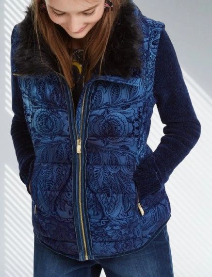 Nowa kurtka/bezrękawnik 2w1 Desigual - r.36